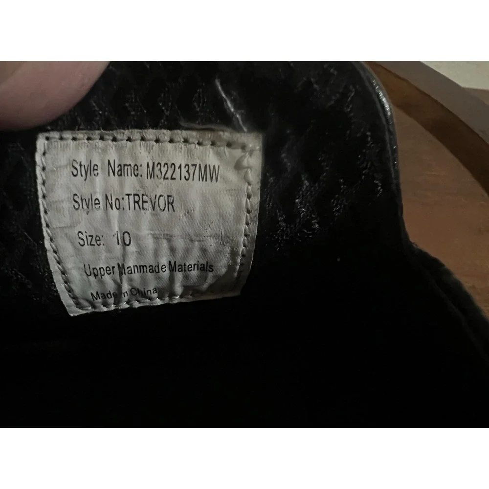 Moretti Gold Label Trevor Mens Size‎ 10 Black Velvet Diamond Pattern Loafers